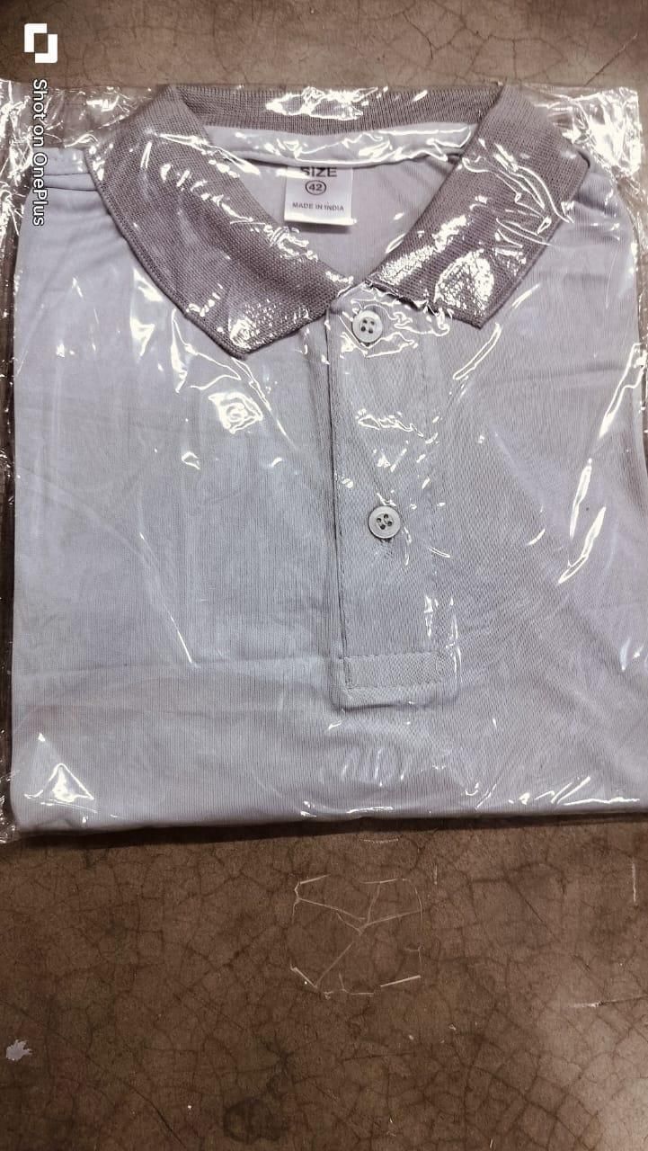 Poly Cotton Solid Half Sleeves Mens Polo T-shirt (Pack of 4) 👕👕👕👕