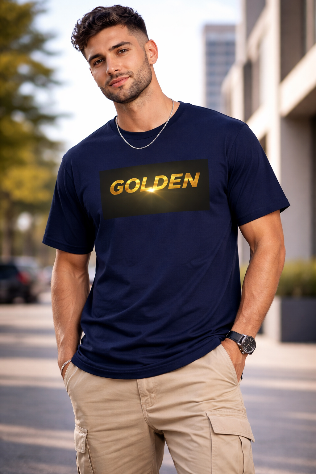 Premium T-Shirt Set, GOLDEN